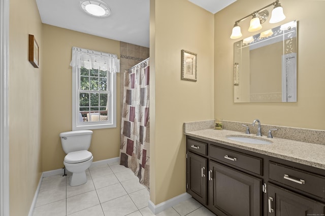 8 Barbara Ln, Southington, CT 06479 - full bathroom with vanity, tile patterned flooring, and a shower with curtain
