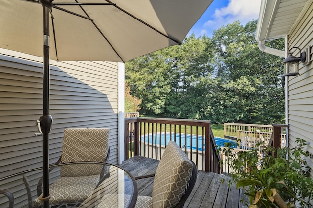 8 Barbara Ln, Southington, CT 06479 - wooden terrace featuring outdoor dining space