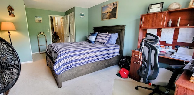 145 Brighton Cir, Windsor, CT 06095 - carpeted bedroom featuring an office area and baseboards