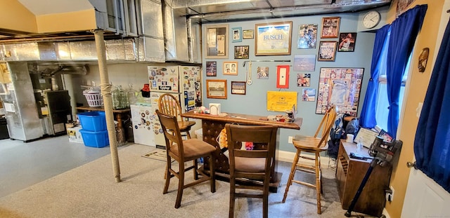 145 Brighton Cir, Windsor, CT 06095 - office with a bar and heating unit