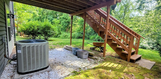 145 Brighton Cir, Windsor, CT 06095 - view of patio with stairs
