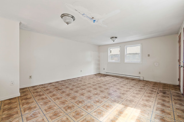 21 Gilbert Hill Rd, Norwalk, CT 06853 - empty room with a baseboard radiator and baseboards
