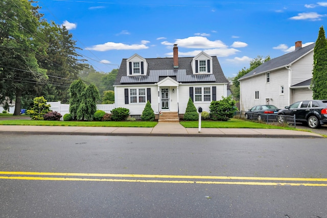 1462 Cutspring Rd, Stratford, CT 06614 - view of front of home with a chimney and roof with shingles
