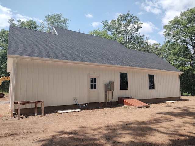 26 Depot Rd, Haddam, CT 06441 - back of property featuring roof with shingles