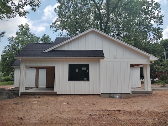 26 Depot Rd, Haddam, CT 06441 - back of property with roof with shingles