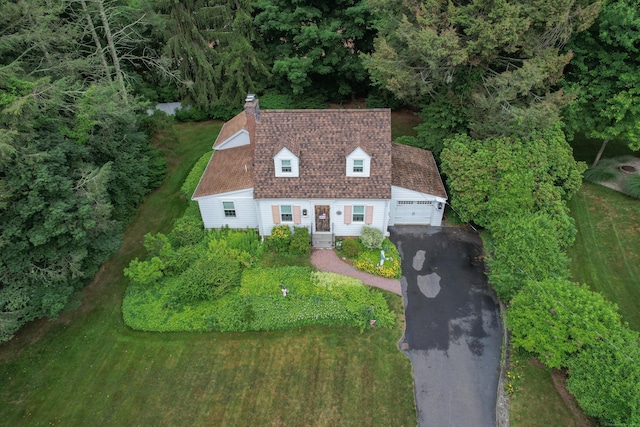 1775 Orchard Hill Rd, Cheshire, CT 06410 - view from above of property