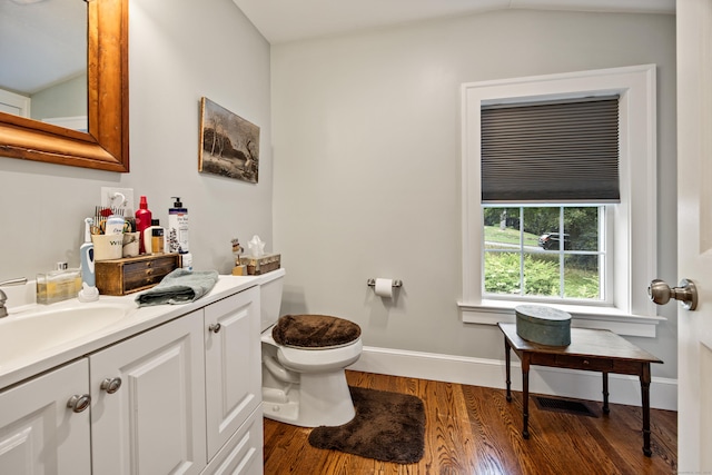 1775 Orchard Hill Rd, Cheshire, CT 06410 - bathroom with wood finished floors and vanity