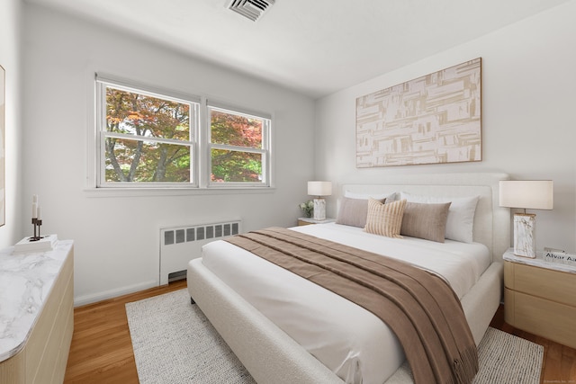 170 Southern Blvd, Danbury, CT 06810 - bedroom featuring radiator heating unit and light wood-type flooring