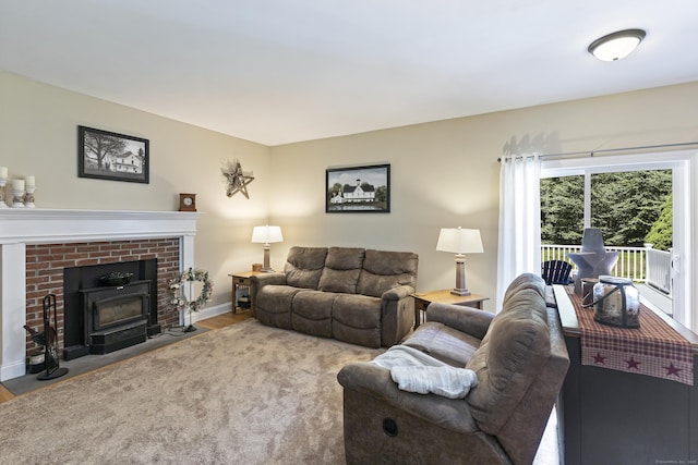 18 Jeans Ct, Woodstock, CT 06281 - living room featuring wood finished floors and baseboards