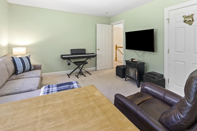 18 Jeans Ct, Woodstock, CT 06281 - carpeted living room with baseboards