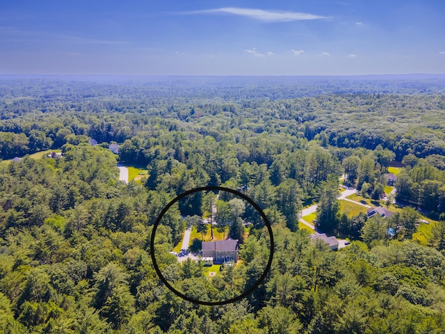 18 Jeans Ct, Woodstock, CT 06281 - drone / aerial view of a heavily wooded area