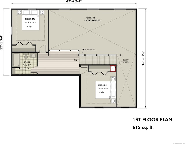 180 Bee St, Meriden, CT 06450 - view of property floor plan