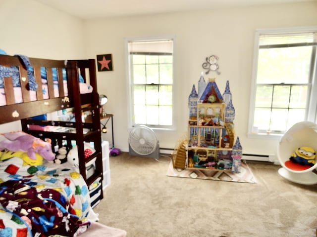 1275 Winsted Rd Unit 101, Torrington, CT 06790 - bedroom featuring carpet floors and baseboard heating
