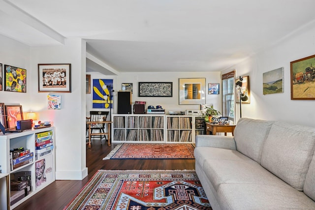 311 Wilton Rd E, Ridgefield, CT 06877 - living room featuring wood finished floors and baseboards