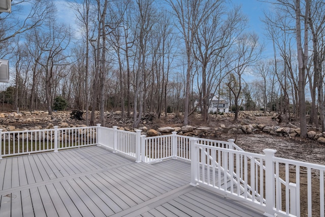 40 Allyn St, Groton, CT 06355 - view of wooden terrace