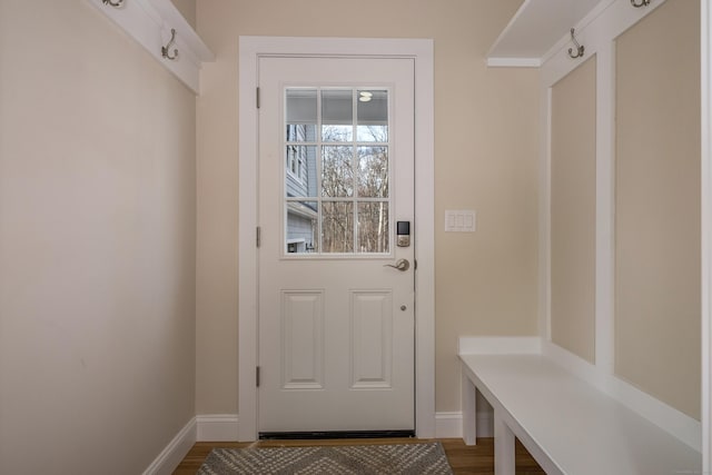 40 Allyn St, Groton, CT 06355 - mudroom featuring baseboards
