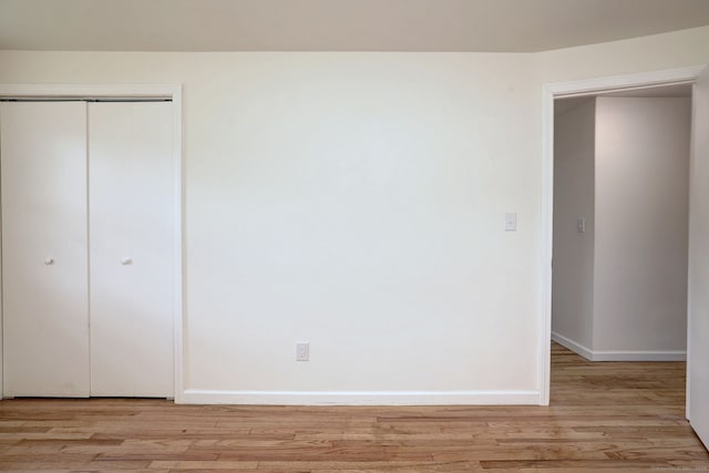 6 Overbrook Dr, East Hartford, CT 06118 - unfurnished bedroom with light wood finished floors and a closet