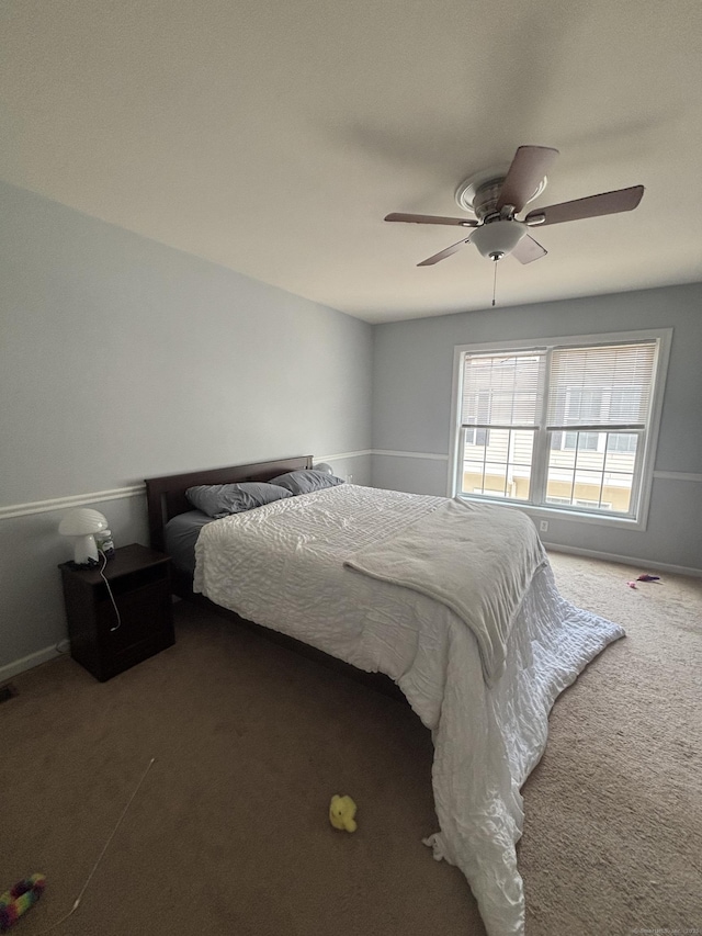 22 Wishing Well Ln Unit 22, New Milford, CT 06776 - bedroom with carpet floors and ceiling fan
