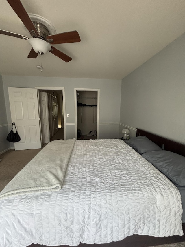 22 Wishing Well Ln Unit 22, New Milford, CT 06776 - bedroom with carpet floors and ceiling fan
