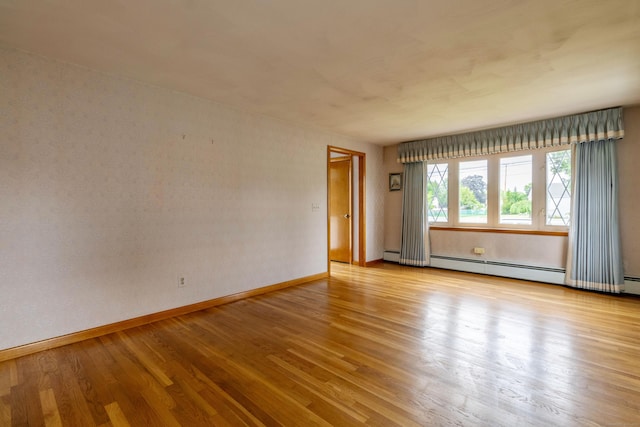 39 George Rd, Windsor Locks, CT 06096 - unfurnished room featuring wood finished floors and baseboard heating