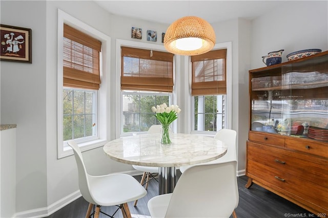 1802 Larson Dr Unit 1802, Danbury, CT 06810 - dining space with dark wood-style flooring