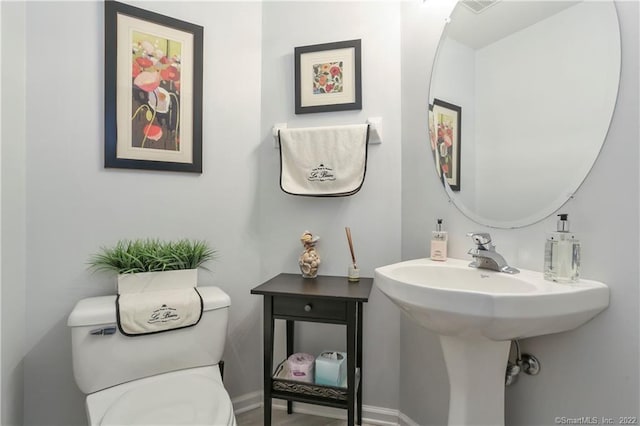 1802 Larson Dr Unit 1802, Danbury, CT 06810 - half bath featuring toilet and baseboards