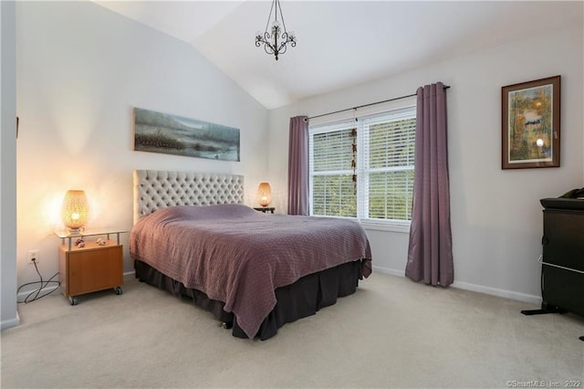 1802 Larson Dr Unit 1802, Danbury, CT 06810 - bedroom featuring lofted ceiling and carpet flooring