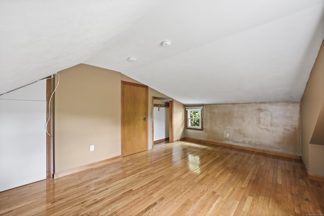 159 Bolton Rd, Vernon, CT 06066 - additional living space with light wood-style floors and lofted ceiling