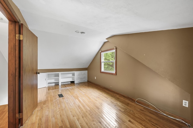 159 Bolton Rd, Vernon, CT 06066 - additional living space featuring light wood-style flooring and lofted ceiling