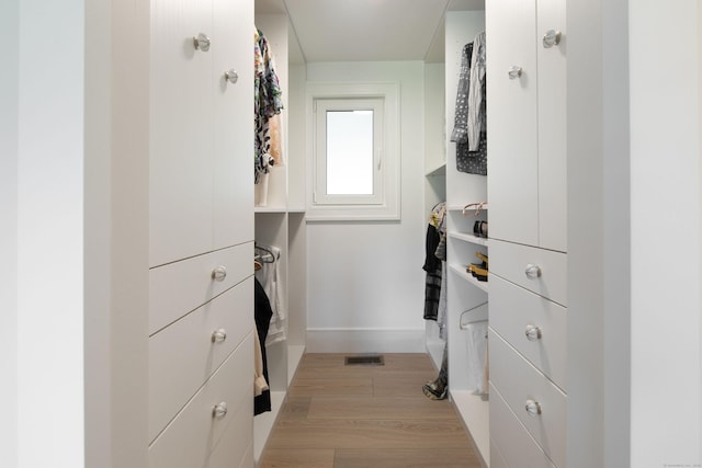 35 Emmons Ln, North Canaan, CT 06018 - walk in closet featuring light wood finished floors