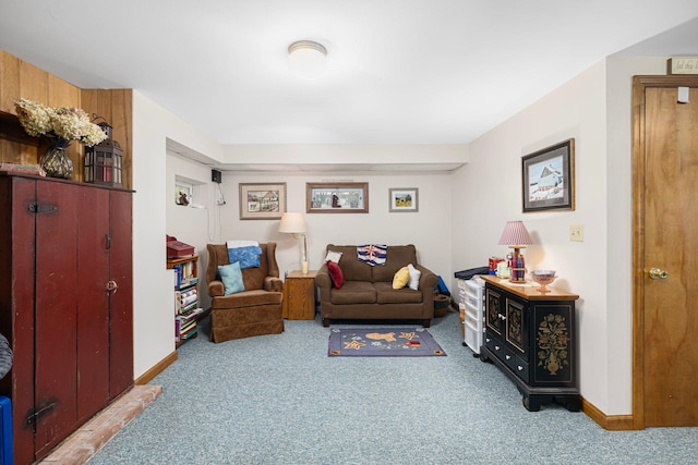 138 S Shore Rd, Killingly, CT 06241 - living room featuring carpet floors and baseboards