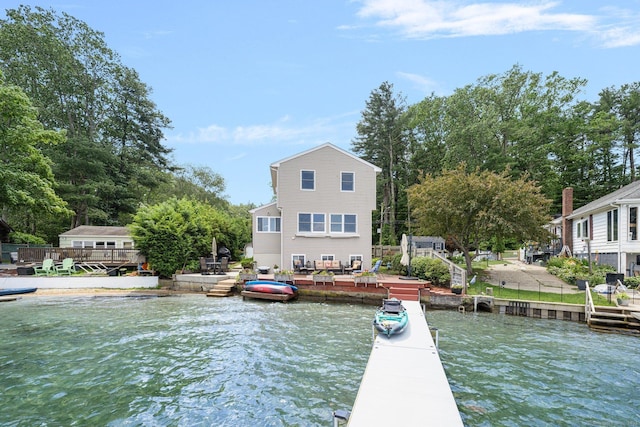 138 S Shore Rd, Killingly, CT 06241 - dock featuring a water view