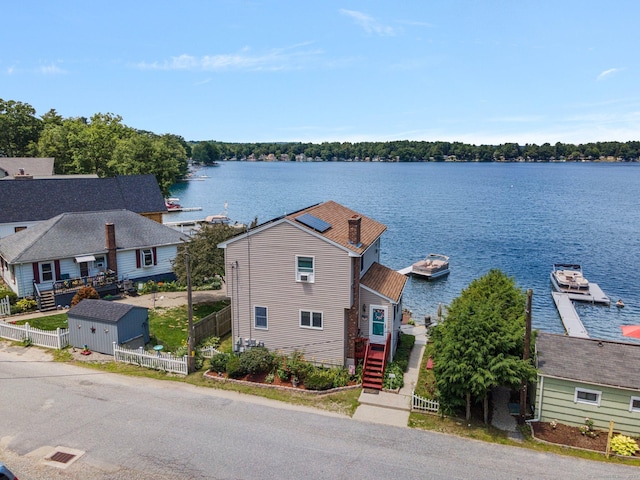 138 S Shore Rd, Killingly, CT 06241 - aerial view of a large body of water