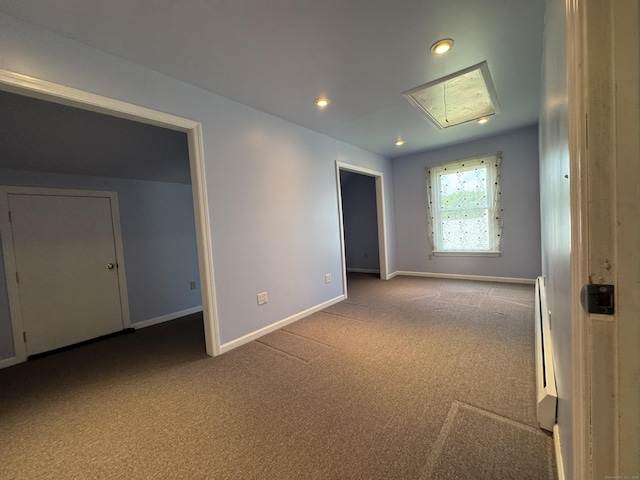 16 Snow Rdg S, Middletown, CT 06457 - carpeted empty room featuring baseboards and recessed lighting