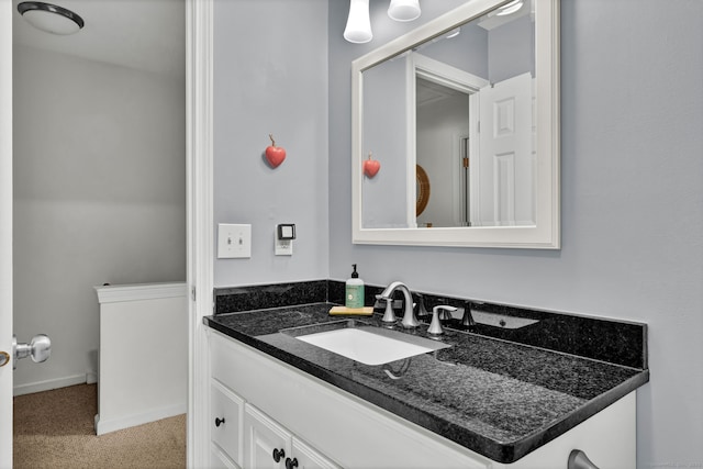 148 Conestoga Way Unit 148, Glastonbury, CT 06033 - bathroom with vanity and baseboards