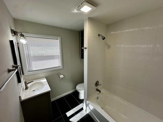 26 Riverdale Rd, Milford, CT 06460 - full bath featuring vanity, tile patterned flooring, and  shower combination