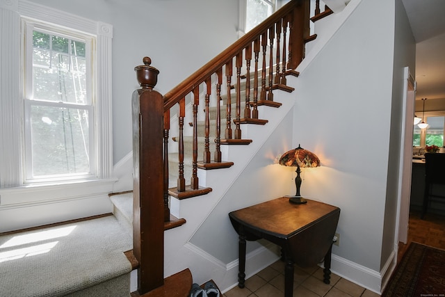 17 Adams St, Winchester, CT 06098 - staircase featuring baseboards