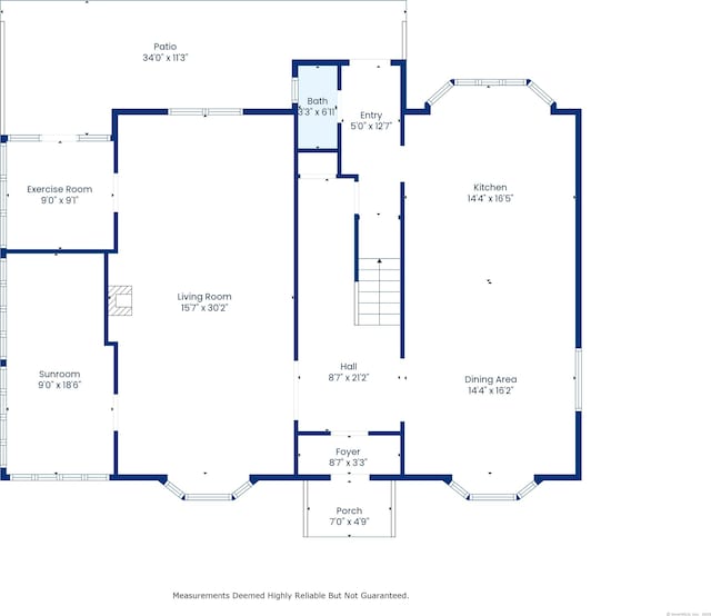 110 Westwood Rd, New Haven, CT 06515 - view of room layout