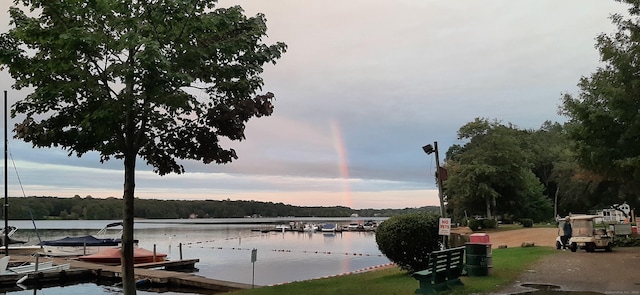 306 Old Colchester Rd Unit 197, Salem, CT 06420 - dock area with a water view