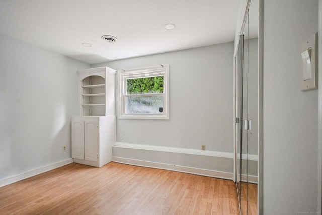 39 Wells Ave, Shelton, CT 06484 - unfurnished room with light wood-style floors and recessed lighting