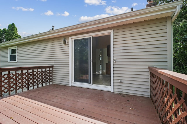 39 Wells Ave, Shelton, CT 06484 - view of wooden deck