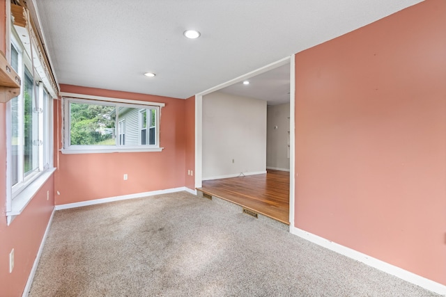47 Charter Rd, Ellington, CT 06029 - carpeted empty room with baseboards and recessed lighting