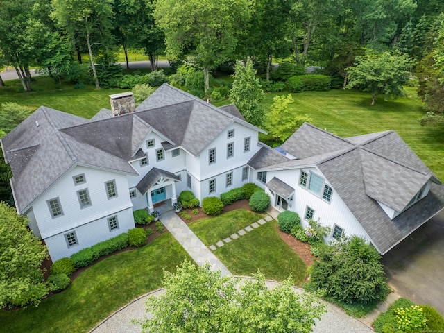 192 Catalpa Rd, Wilton, CT 06897 - aerial view of property and surrounding area