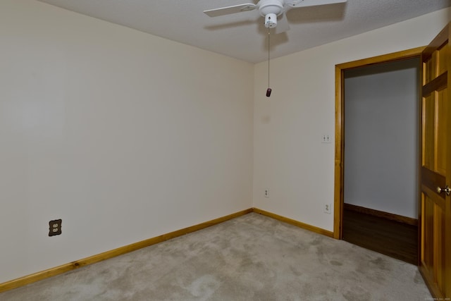 282 Halladay Dr, Suffield, CT 06093 - empty room featuring light carpet and ceiling fan