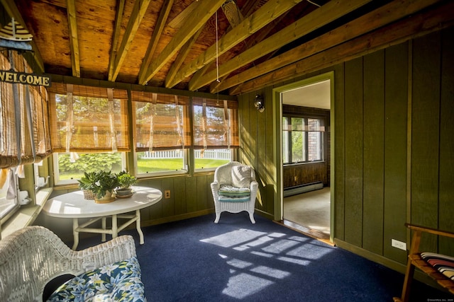 282 Halladay Dr, Suffield, CT 06093 - sunroom with baseboard heating