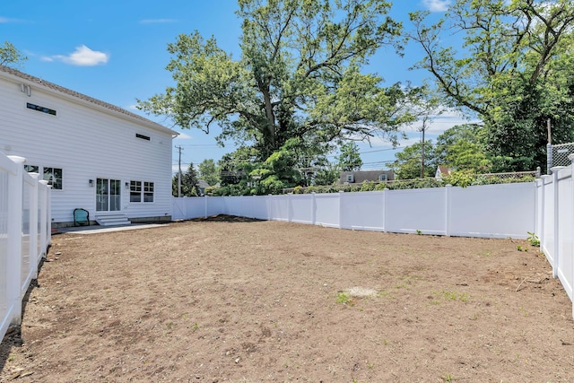 LotA Roseville Street, Fairfield, CT 06825 - fenced backyard with entry steps
