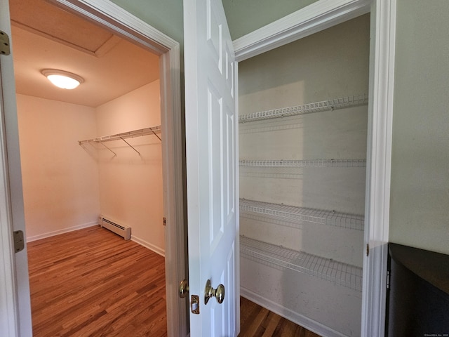 41 Mesa Dr, Bethany, CT 06524 - closet with a baseboard radiator