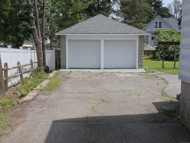 64 Pine St, Torrington, CT 06790 - view of detached garage