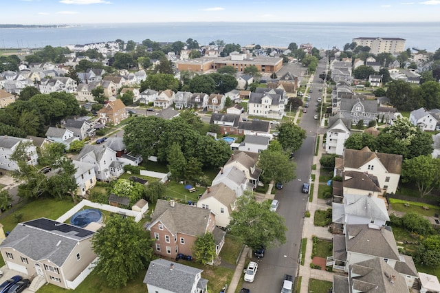 169 Peck Ave, West Haven, CT 06516 - aerial view of property and surrounding area with nearby suburban area