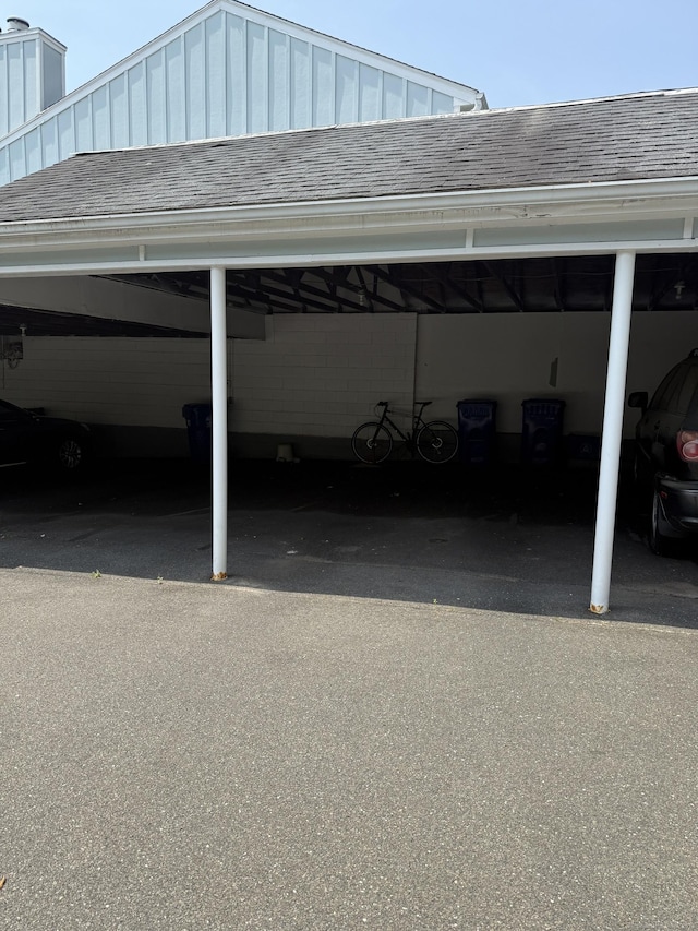 13 Hills Ln Unit 13, Westport, CT 06880 - view of covered parking lot